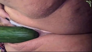 Preview 1 of Taylor Sands Old Man - Cucumber In Tight Pussy Hot Amateur Cucumber Cam Homemade