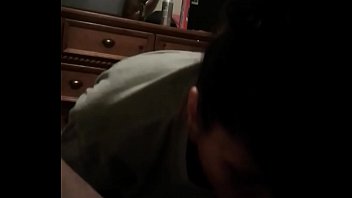 Preview 2 of Belly Stab - Gf finger and sucks guy while bf watchs