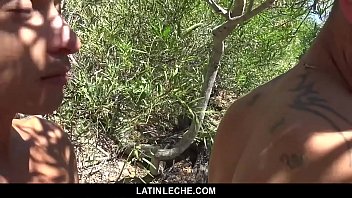 Preview 3 of Family Tatoo - LatinLeche - Brace-Faced Stud Gets His Asshole Pounded By A Straight Stranger