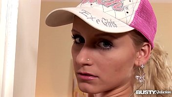 Preview 2 of Emma Watson Sucking Penis - Busty sensation Natalia strokes her big round titties for you
