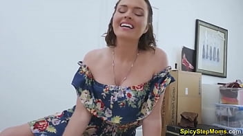 Preview 1 of Forcet Anal - Krissy Lynn my hot busty pornstar stepmom loves my cock