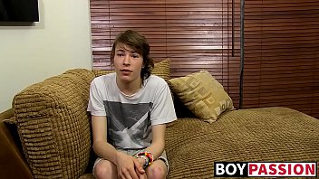 Preview 1 of Jordi Sister And Her - Long haired guy with a shaved asshole has fun with sex toys