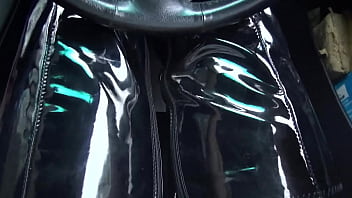 Preview 3 of Men Pleasure Street Meat - Driving in Thighhighs