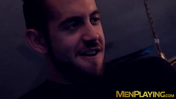 Preview 3 of Very Tall Girl Anal - Men in suits hook up in the club for some deep anal sex