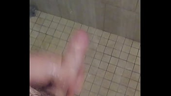 Preview 4 of Tennis Ball Anal Insertion - Shower
