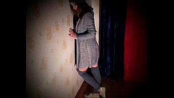 Preview 1 of Mom Lesbian Deep Kiss - Peeping.  Eavesdropping - MY STEPBROTHER FUCKS MY BEST GIRLFRIEND IN THE NEXT ROOM