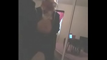 Preview 4 of La Profe De Ingls - Fox watching himself wank