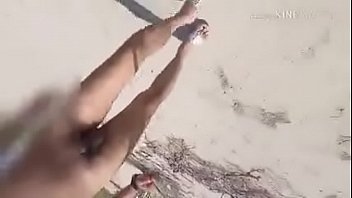 Preview 4 of Leah Kavita - Desnudo con tacones en el monte