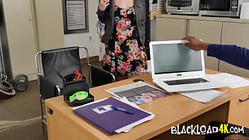 Preview 1 of Total Facesitting - Cute teen looking for a job gets fucked