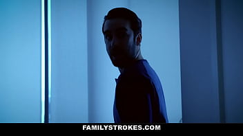 Preview 1 of Baluchi Boy Sexvideo - Pervert stepson gropes and fucks napping stepmom