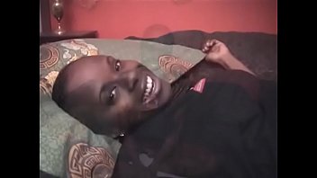Preview 1 of Swedish Twink - Curiois ebony babe with small tits is fond of riding white cock