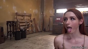 Preview 2 of Dr Good - Redhead slave gets huge dick up her ass