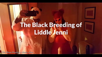 Preview 1 of Kriola Katia De Fogo - promo Remastered The Black Breeding of Liddle Jenni