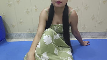 Preview 2 of Dara Jy - 18 year nude porn video masturbation when stepbro came and got excited for her sexy teen stepsis in Hindi audio