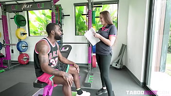 Preview 1 of Girls Kidnapped And Stripped - Stepmom Fuck Her New Personal Trainer