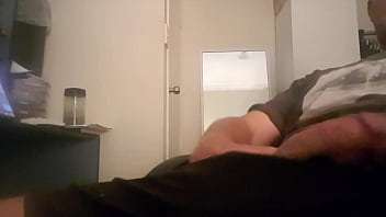 Preview 1 of Lesbian Hidden Roommate - Hot solo man