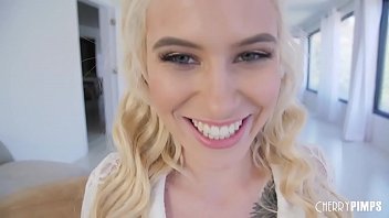 Preview 1 of Rap Pain - Petite Blonde Beauty Fingering Pussy In Solo Masturbation Scene