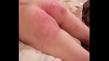 Preview 4 of Sugary Cutie - My friend spanked me hard