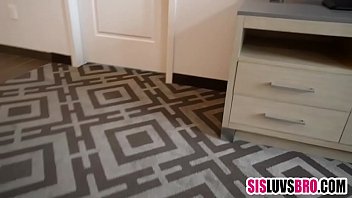 Preview 1 of Palestin Girl Fuck - Stepbrother catches stepsisters masturbating then has threesome sex with them