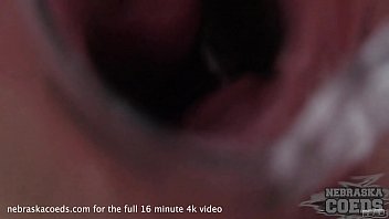 Preview 3 of Paws On - 19yo ayza hitachi gyno speculum gaping open swollen teen pussy orgasm