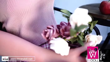 Preview 1 of Moms Baang Teen Xxx - Uloversdoll Sliver Hair European Cool Girl Sexual Desire