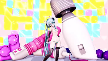 Preview 4 of Kieio Xxx - MMD Hatsune Miku Sluty Dance My Time By [Piconano-Femto]