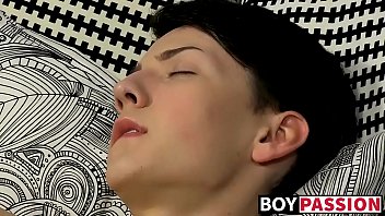 Preview 2 of Xxx Kana - Girlish sissy stretches his boy pussy and touches his cock