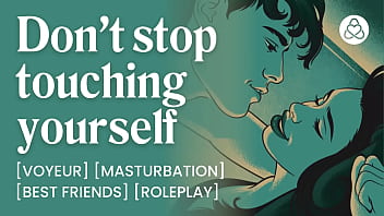 Preview 1 of Hd Bf Xxxxcom - Best friend catches you masturbating | Stroking your dick while she makes herself come | Creamy pussy POV