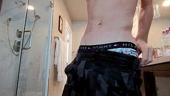 Preview 1 of Taker Pov Futanari - Hot Asian Guy With Abs Jerks Off thinking of Brya - Brandon