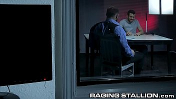 Preview 1 of Blindfold Massage - RagingStallion Blinded By Your Big Cock