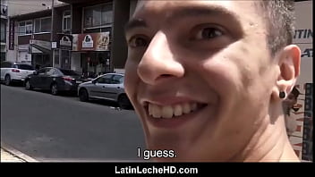 Preview 1 of Alexe Nova - Young Amateur Latino Boy Paid Cash To Fuck Stranger
