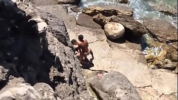Preview 1 of Fucking Animals - Italian Amateur Fucking Doggystyle by the sea