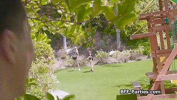 Preview 2 of Tren Filipinas - Football training turns to wild foursome with hot teens