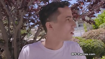 Preview 1 of Tren Filipinas - Football training turns to wild foursome with hot teens