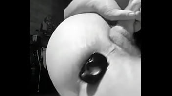 Preview 4 of Plug Gag3 - Male big anal plug close-up