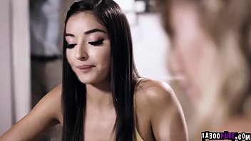 Preview 1 of Anya Alszik - The teens pops out their tight pussies and Steve start slamming them as they kiss each other