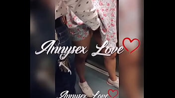 Preview 2 of Tushy Com Video Hd - Annysex Love - Arrimon y manoseo en el metro de la Ciudad de M&eacute_xico