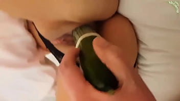 Preview 2 of J Heart Overlay Edit - Cucumber Fucking Pussy Wet And Spreading Hot Amateur Cucumber Cam Homemade