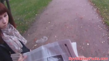 Preview 1 of Sunny Leon Hospital Doctor Xxxx - Busty euro teen pov cockriding outdoors