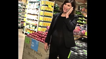 Preview 2 of One Man 5 Women Annal Sex - Hot Juicy Preggo at Grocery Store