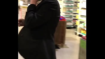 Preview 4 of One Man 5 Women Annal Sex - Hot Juicy Preggo at Grocery Store