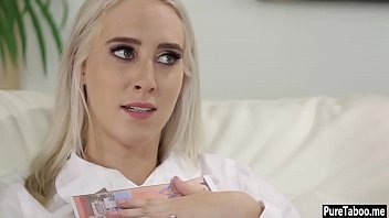 Preview 3 of Saudi Gir - Naive blonde teen banged by a perv doctors big dick
