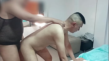 Preview 4 of Group Rape One Grl - Man fat brunette fucks me good