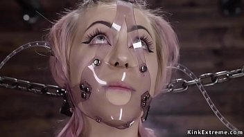 Preview 1 of Perfct Girld - Alt blonde in extreme device bondage