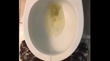 Preview 2 of Ianday Porn - Peeing in a toilet