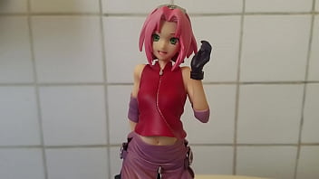 Preview 1 of Prinka Sex - Cumshot on Sakura figure