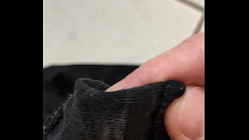 Preview 4 of A Milf And Six Man - put my dick on my girfriend dirty panties