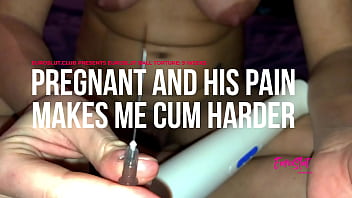 Preview 1 of Malayasiya Sex - Euroslut CBT 9 Weeks Pregnant Makes Me Cum