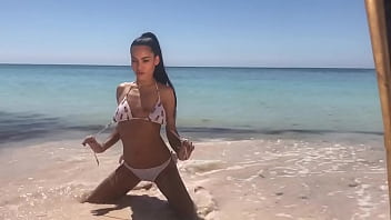 Preview 2 of Swimming Pool Xxxx Videos - Apolonia Lapiedra On The Beach