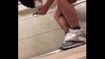 Preview 3 of Stunner In Hose Sucks Dong - Caught Fred Meyer employee jerking off